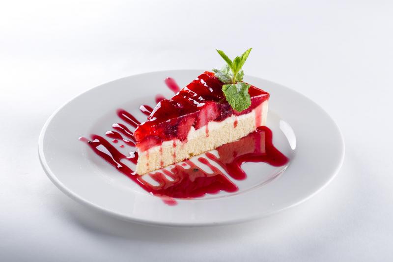 Jordbær cheesecake