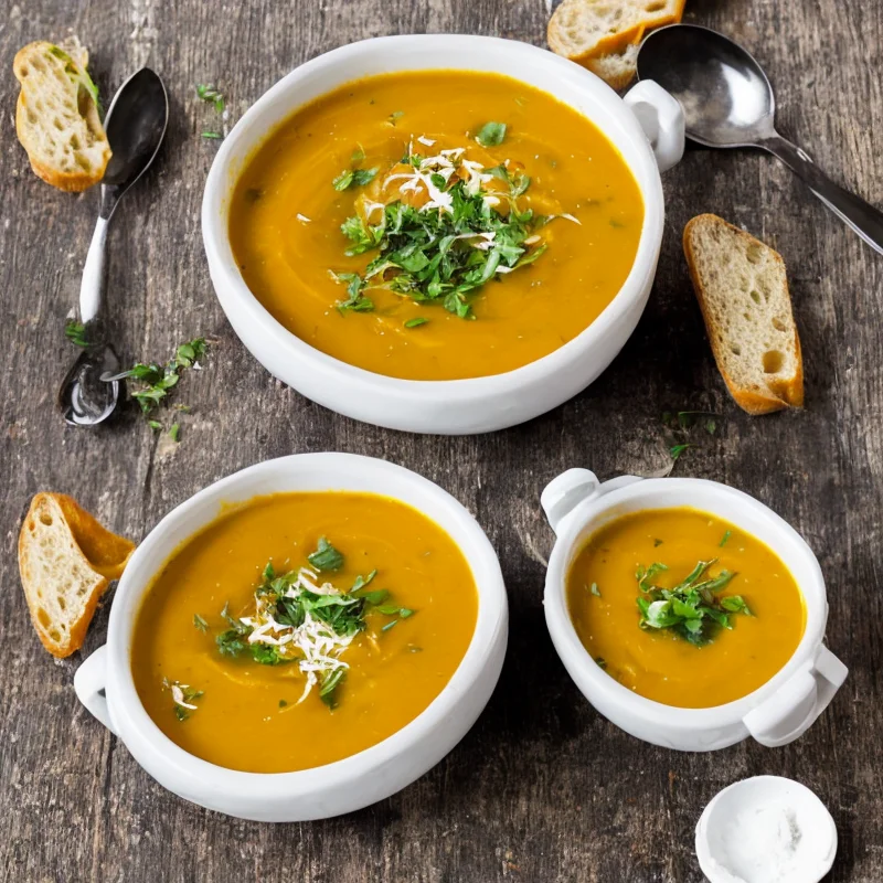 Suppe med søde kartofler