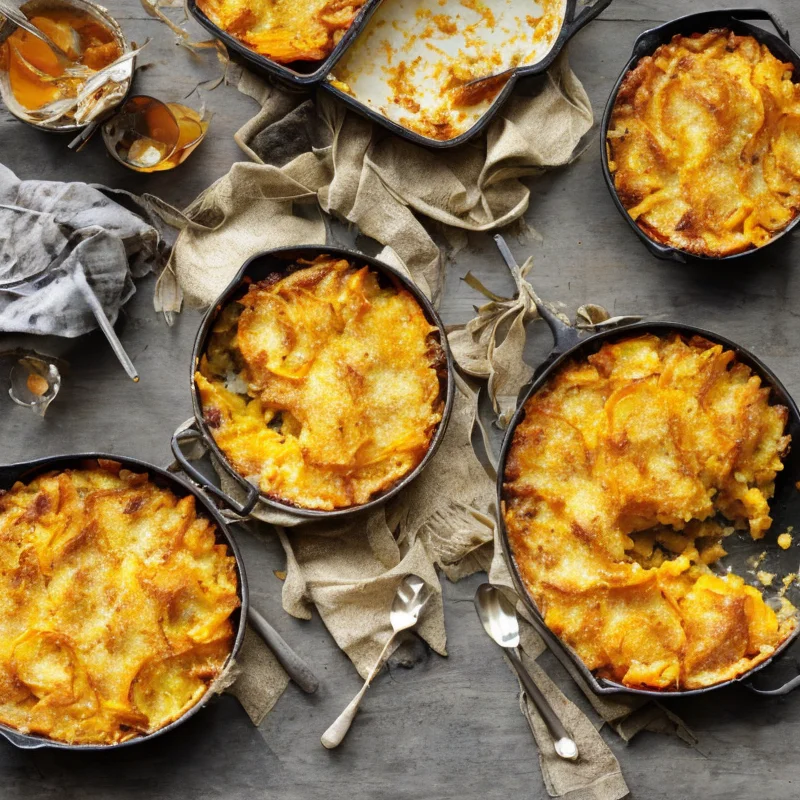 Græskargratin