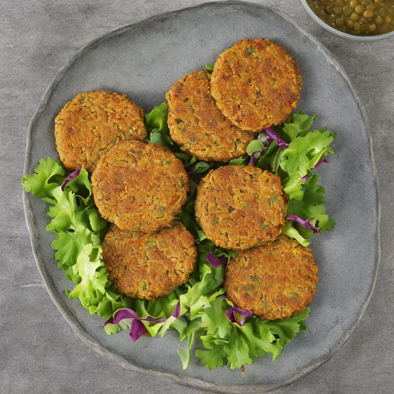 Linsefrikadeller