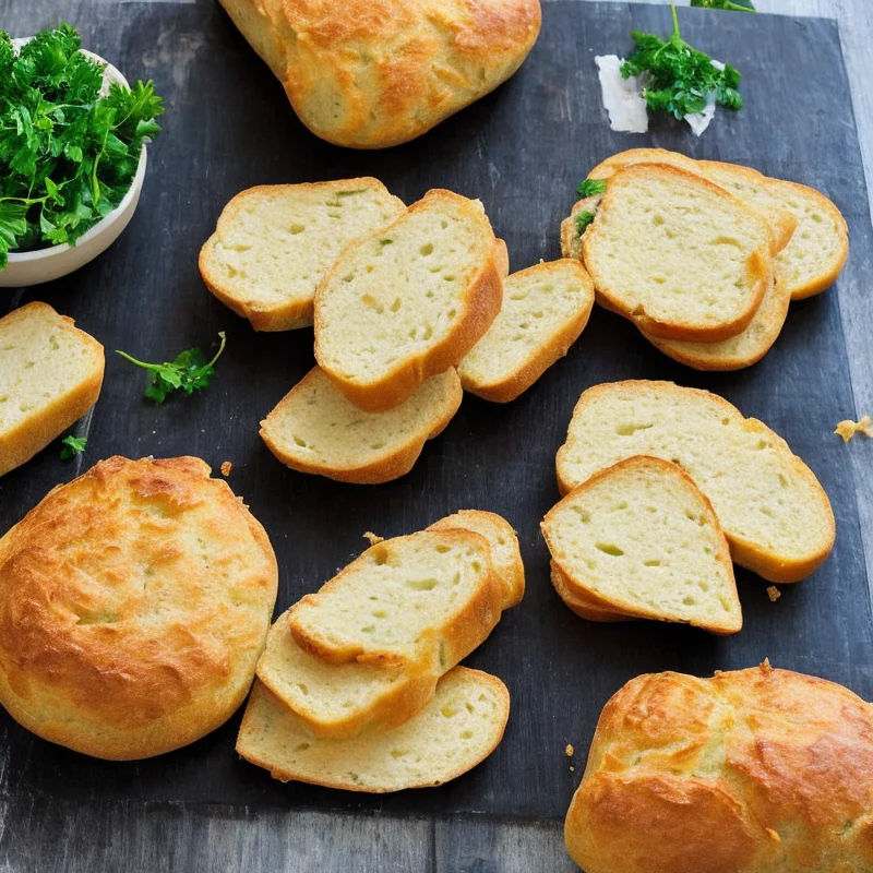 Ostebrød med persille