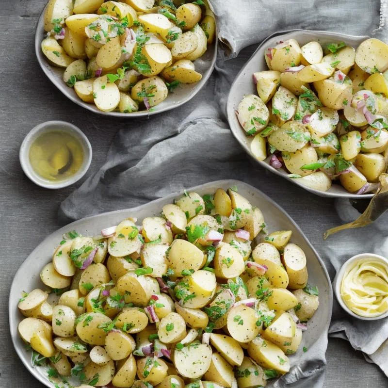 Hvidvinskartoffelsalat