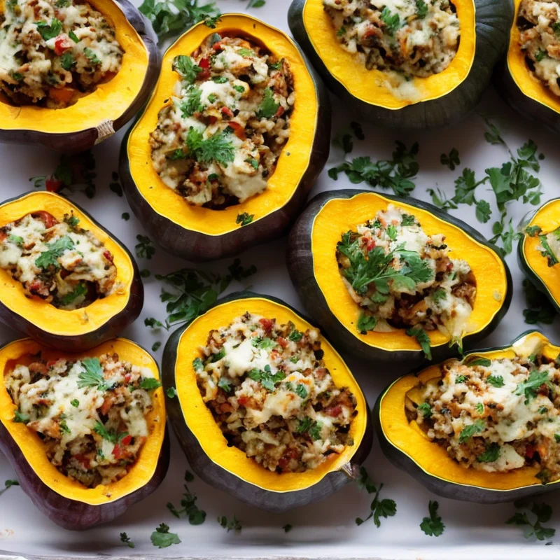 Fyldte squash