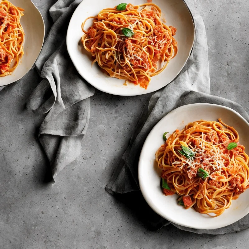 Pasta med tun-tomatsauce