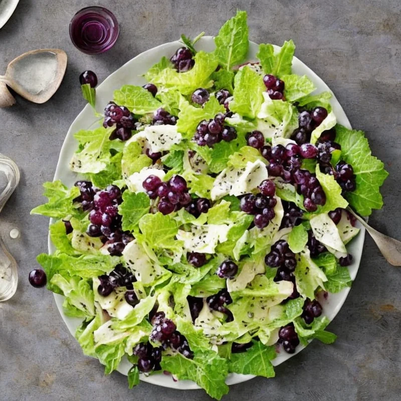 Savoysalat med druer
