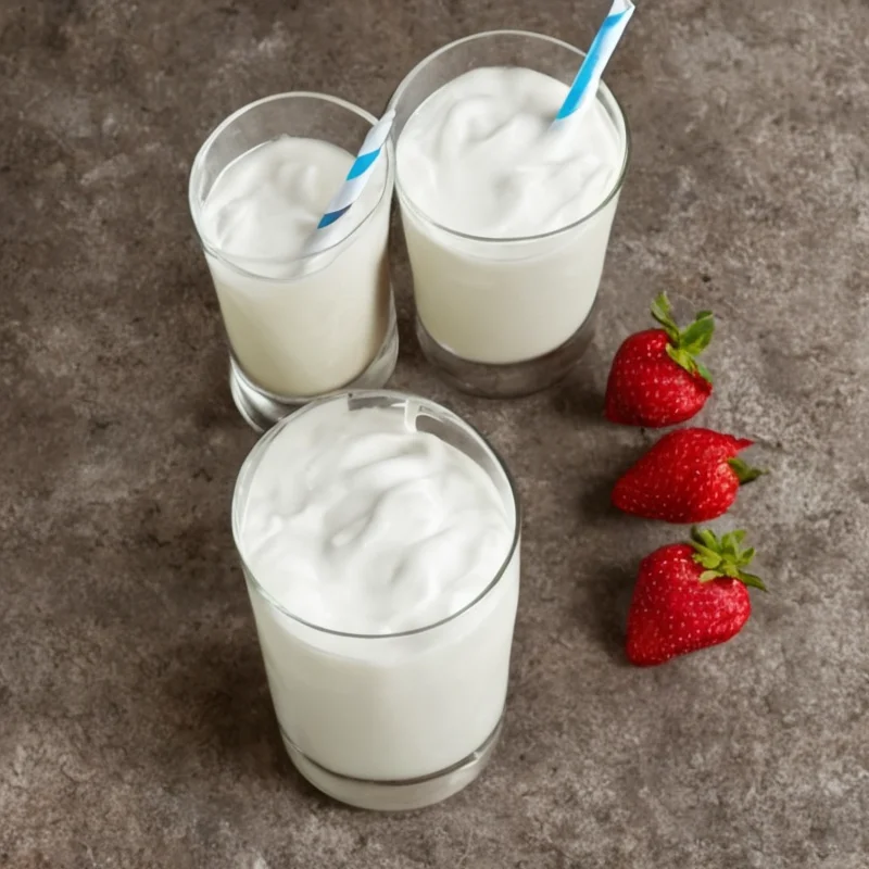 Vanilje milkshake drik