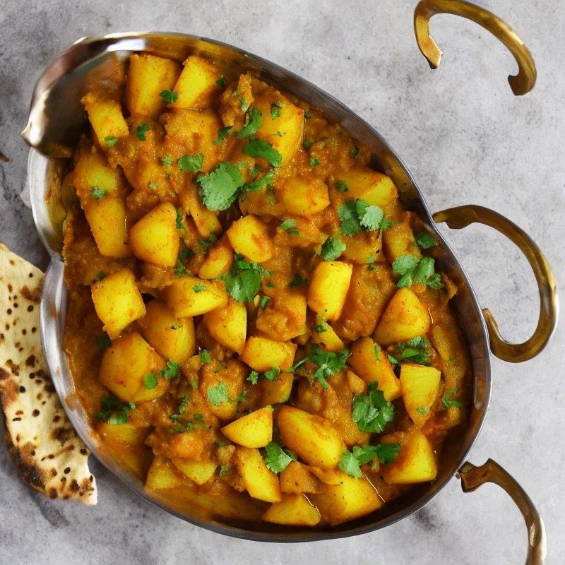 Indisk kartoffelkarry