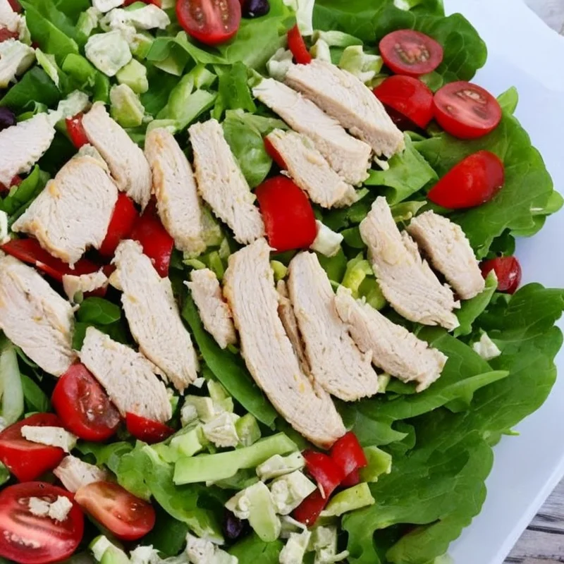 Nem og lækker hønsesalat
