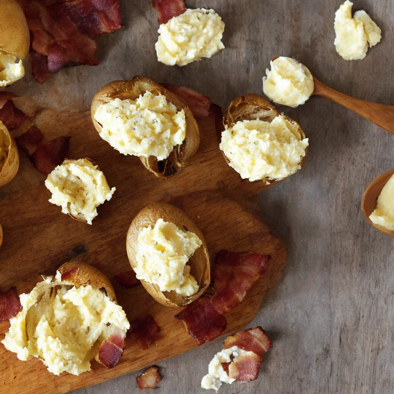 Baconsmør til bagte kartofler