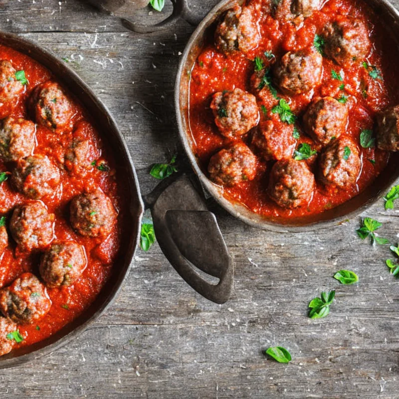 Italienske frikadeller