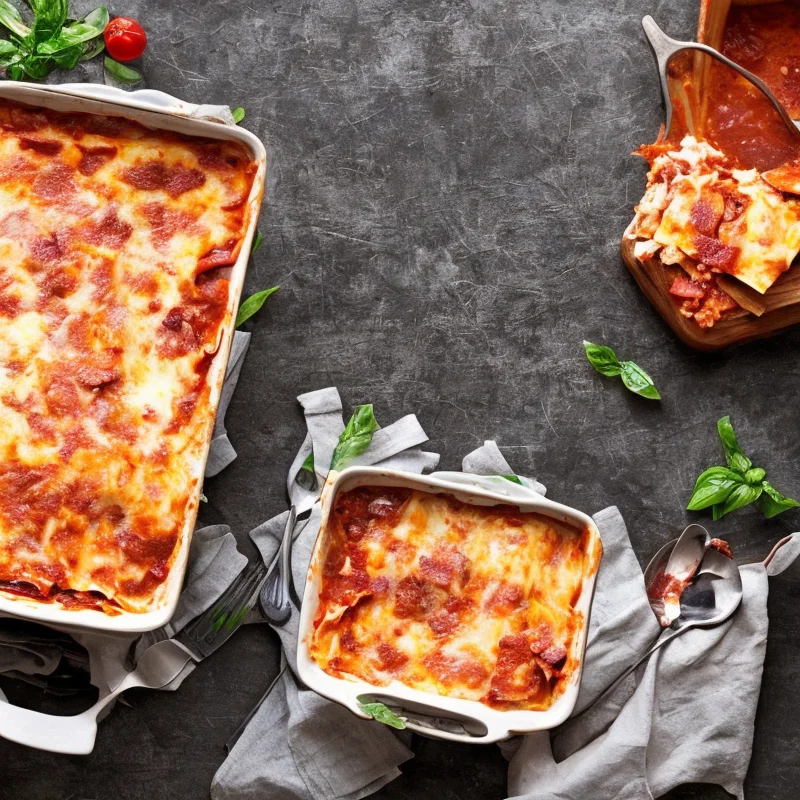 Lasagne med bacon