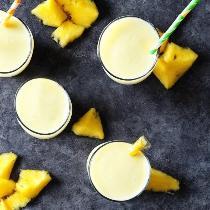 Ananas milkshake