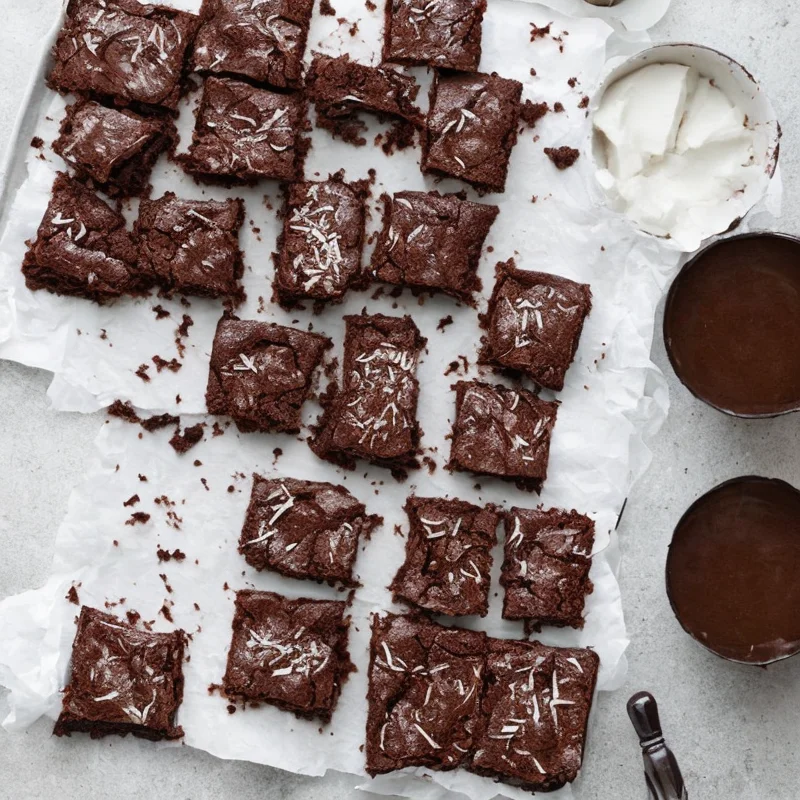 Kokos brownies