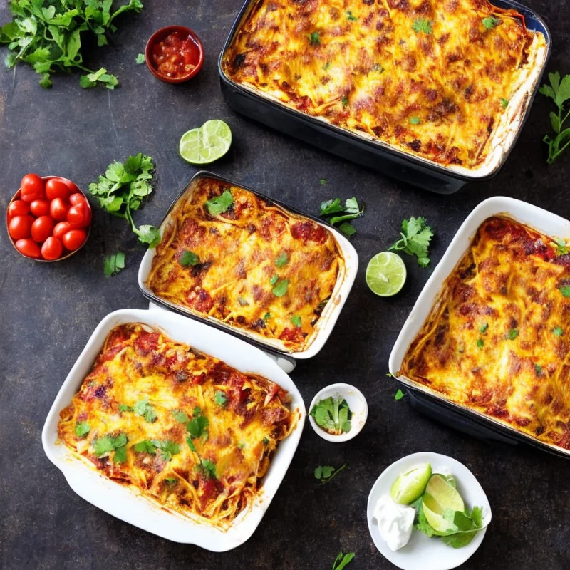 Mexicansk kyllingelasagne