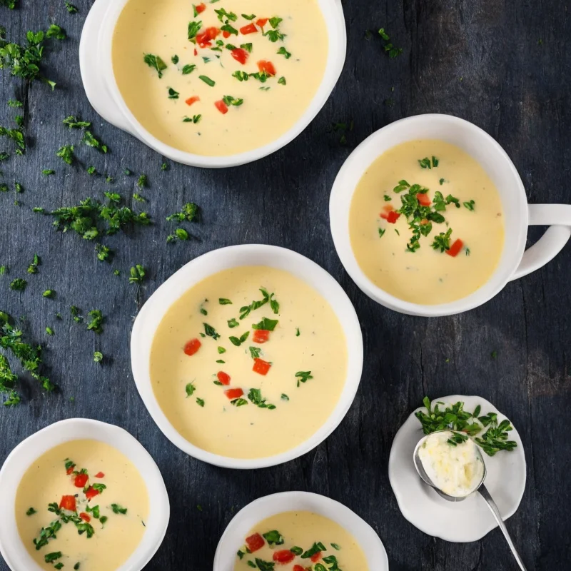 Ostesuppe med flødeost