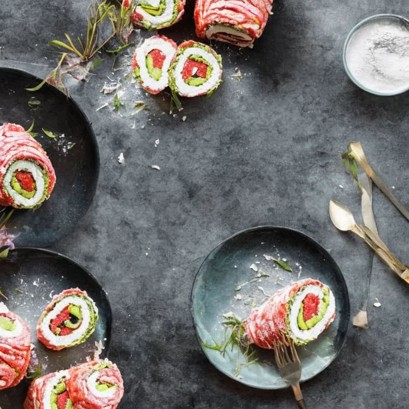 Roulade med kokos