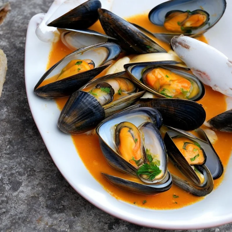Spansk muslingesuppe